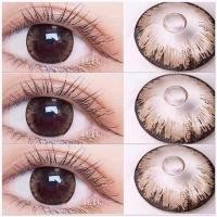 ราคา Bigeye Pichy lens Tommy Gray Brown บิ้กอาย คอนแทคเลนส์ ทอมมี่ สีเทา น้ำตาล ลายขายดี ค่าสายตาปกติ (20124679956)
