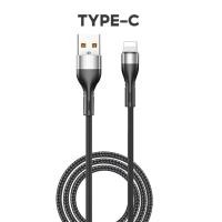 ราคา Hale สายชาร์จเร็ว1เมตร Micro Lightning Type C Max 100W ชาร์จเร็ว3A โอนถ่ายข้อมูลได้ iPhone Android Type C 100W Fast Charge Data Cable USB A HC 15 (15922155708)
