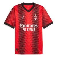 ราคา เสื้อฟุตบอล ทีม เอซี มิลาน เหย้า แฟนบอล ACmilan Home 23 24 เกรดAAA (20736211182)