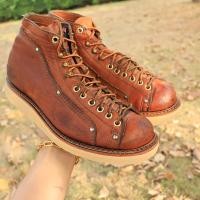 ราคา ส่งฟรี Us 7 5EE 25 5cm รองเท้า Thorogood Mens American Heritage Lace To Toe Roofer Boots USA (21346122464)