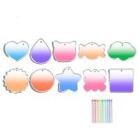 ราคา diy ชุดทําพวงกุญแจ ดีไอวายพวงกุญแจ ของขวัญปีใหม่ ของเล่นปีใหม่ ของขวัญวันเด็ก ของเล่นงานฝีมือ DIY ของเล่นสำหรับเด็ก บัตรจานโกโอ เห็ดสติ๊กเกอร์สติ๊กเกอร์ ชุดสติกเกอร์ Kuka อุปกรณ์เสริมสมุดรายวัน พวงกุญ