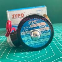 ราคา โซลินอยด์วาล์ว SYPC 2W 040 10 ไฟ 12VDC 24VDC 220VAC Solenoid Valve ทองเหลืองแท้ 100 สำหรับท่อ 3 8 3หุน (21192924025)