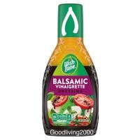 ราคา Free shipping Wish Bone Balsamic Vinaigrette Dressing 444 ml น้ำสลัด บัลซามิค วิเนียเกรท เดรซซิ่ง 444 มล ตรา วิชโบน (14352353606)