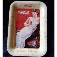 ราคา ถาดโค้กขนาดเล็ก มี 4ลาย ทำในไทยงานโค้กแท้ ราคาต่อใบ (19768616254)