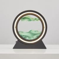 ราคา GINKG โคมไฟตั้งโต๊ะมี7สีให้บรรยากาศเครื่องประดับตั้งโต๊ะโคมไฟตั้งโต๊ะตกแต่งห้องนอนไฟกลางคืนแสงนาฬิกาทราย (21038952890)