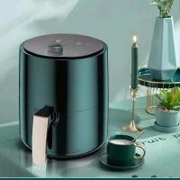 ราคา หม้อทอดไร้น้ำมัน ความจุขนาดใหญ่ เครื่องทอดไร้น้ำมันอัตโนมัติ หม้อทอดใช้อากาศทอด ปราศจากน้ำมันและควัน ใช้งานง่ายหม้อปรุงอาหารไร้น้ำมัน (20679808559)