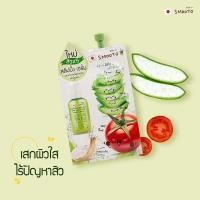 ราคา Smooto Tomato Aloe Snail White Acne Sleeping Serum สมูทโตะอโลสเนลไวท์ แอคเน่สลิปปิ้งเซรั่ม 10g ซอง (9735089156)