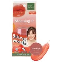 ราคา BABY BRIGHT morning C color lip mask มอร์นิ่งซีคัลเลอร์ลิปมาสก์ 3 8G เบบี้ไบร์ท ลิปบาล์ม ลิปมาส์กเติมสี (20981536594)