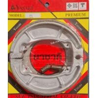 ราคา ผ้าเบรค PCX150 160 ปี 2018 2023 ตัวหน้าดิส หลังดรัมเบรค ยาซากิแท้ (20400569363)