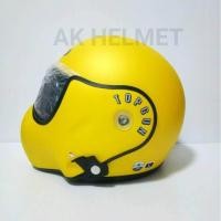 ราคา AVEX หมวกกันน็อคเต็มใบ รุ่นTOPGUN สีเหลืองด้าน แว่นดำ (20604038755)