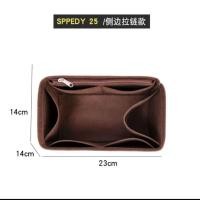 ราคา กระเป๋าผ้าสักหลาด สําหรับใส่จัดเก็บของ LV Speedy Nano16 25 30 (21133051167)