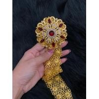 ราคา เข็มขัดชุดไทยเงิน ทอง เนื้อโลหะชุบโคเมียม ชุบด้วยไฟฟ้า (15765416551)