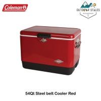 ราคา Coleman 54Qt Steel belt Cooler Red (18251955054)
