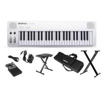 ราคา กทม ส่งด่วนทันที Midiplus Easy Piano เปียโนไฟฟ้า 49คีย์ ประกันศูนย์ 1 ปี แถมอะแดปเตอร์ สายUSB ฟรี (12508092183)