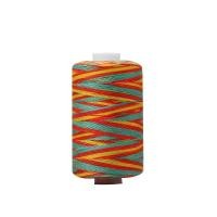 ราคา ด้ายเย็บผ้าเส้นสีรุ้ง1000หลาด้ายโพลีเอสเตอร์สีสดใสไล่ระดับสีเหมาะสำหรับเย็บปักถักร้อยใหม่ (21171228916)