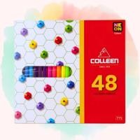 ราคา สีไม้ Colleen แท่งยาว1หัว สีไม้คอลลีน 12สี 24สี 36สี 48สี 60สี ของแท้ 100 (20023859327)