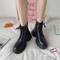 ราคา Idoli style รองเท้าบูทแนวเกาหลี รองเท้าหุ้มข้อ พร้อมส่งในไทย (15917089855)