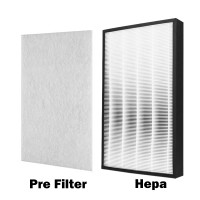 ราคา FZ F50HFE ชุดเปลี่ยนแผ่นกรอง Hepa และ FZ F50DEE ถ่านกัมมันต์สำหรับเครื่องฟอกอากาศ Sharp FP J40 FP GM50 FP G50 (17707647625)