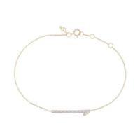ราคา Gails BFK057 Diamond Bar Bracelet สร้อยข้อมือฝังเพชรแถว (18310758295)