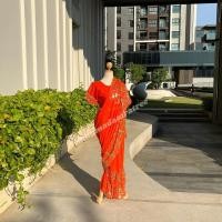 ราคา COD ชุดส่าหรี ชุดอินเดีย ชุดสำเร็จ (21232590399)