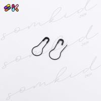 ราคา somkid เข็มกลัดซ้อนปลาย เข็มกลัดหลอดไฟ เข็มกลัดทรงน้ำเต้า มี3สี เงินดำทอง ไม่กินผ้า ปลายแหลม เนื้อบางกลัดง่าย (15977873482)