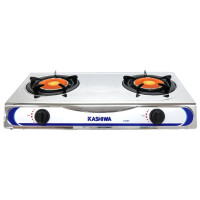 ราคา ส่งฟรี เตาแก๊สหัวคู่ เตาแก๊สหัวคู่อินฟาเรด เตาแก๊สหัวคู่หน้าสแตนเลส เตาแก๊สหัวคู่ kashiwa รุ่น K 2007 ประหยัดแก๊ส ปลอดภัย ให้ความร้อนเร็ว (533060741)
