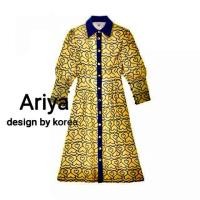 ราคา Ariya Irada พร้อมส่ง 2XL มือ2 สภาพ98 เดรสกระจก เดรสยาว สีเหลือง เดรสหัวใจสีเหลือง (17457240694)