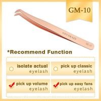 ราคา GEVIMAZE แหนบทองคำสีกุหลาบขนตาแหนบความแม่นยำสูง Peralatan Rias กันแหนบแบบคงตัวแบบคลาสสิกระดับมืออาชีพ (20582462985)