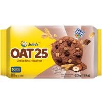 ราคา OAT 25 คุกกี้ธัญพืช คุกกี้ข้าวโอ๊ต ตราจูลี่ย์ มีให้เลือก3รสชาติ ขนาดห่อ200กรัม ขนมนำเข้า (19680257304)