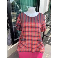 ราคา เสื้อผ้าขาวม้าหมักโคลนคอกลม อก 46 นิ้ว (20010270576)