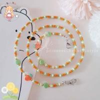 ราคา Ver 3 MASK STRAP BEADS สายคล้องแมสลูกปัดผลไม้ Handmade 3in1 คล้องแมส คล้องแว่น คล้องAirpod (17042836084)