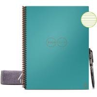 ราคา สมุดโน๊ตบุ๊คใช้ซ้ำพร้อมปากกาและผ้าไมโครไฟเบอร์ Rocketbook Smart Reusable Notebook เปลี่ยนกระดาษเป็นไฟล์ดิจิตอล Lined Eco Friendly Notebook with 1 Pilot Frixion Pen 1 Microfiber Cloth Included รักษาสิ่