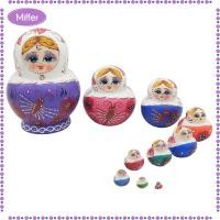 ราคา Miffer 10ชิ้นลายผีเสื้อ Babushka ตุ๊กตาแม่ลูกดกของรัสเซียของเล่นมาตรีออชกา 2 (20643872544)