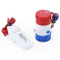 ราคา ปั๊มน้ำใต้น้ำไฟฟ้าขนาดเล็ก12V DC 500 750 1100 gph พร้อมเซ็นเซอร์สวิทช์ลูกลอยสำหรับเรือบ้านมอเตอร์ (21170162175)