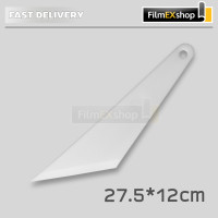 ราคา เกียงรีดฟิล์ม ที่รีดฟิล์ม อุปกรณ์ติดฟิล์ม เครื่องมือช่างฟิล์ม 3MBOSS27х12 7 Heat Resist Plastic Squeegee Window Tint Tool (787378856)