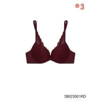 ราคา Sabina เสื้อชั้นใน มีโครง รุ่น Modern V รหัส SBI23001 สีแดงเข้ม (20576097156)