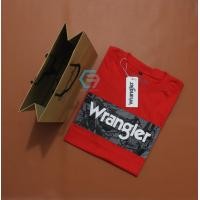 ราคา เสื้อยืดผู้ชาย Wrangler นำเข้า Wrangler USA เสื้อยืดนำเข้าสีดำ (19493938008)