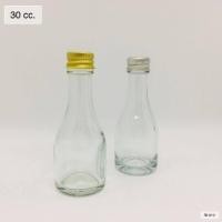 ราคา แพ็ค 10ขวด ขวดไวน์จิ๋ว 30 cc พร้อมฝาและจุกใน ขวด ขวดเปล่า (17793144479)