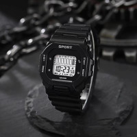 ราคา นาฬิกาข้อมือดิจิทัล sport LED เรืองแสง กันน้ํา ทรง sport ผู้ชายเทห์ๆลุยๆ สินค้าพร้อมส่ง (19777277032)