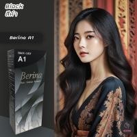 ราคา เบอริน่า A1 สีดำ สีย้อมผม ครีมย้อมผม สีผม เปลียนสีผม Berina A1 Black Hair Color Cream (8700613516)