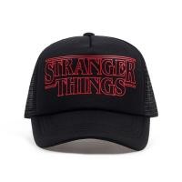 ราคา TUNICA Stranger Things Dustin Caps Hat Summer Cool Black Mesh Trucker Caps Men Adjustable Summer Cool Net Mesh Hats For Summer (19694430239)