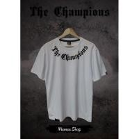 ราคา THE CHAMPIONS Cotton USA สกรีนกำมะหยี่นำเข้า งานแบรนด์ชนช๊อป (20691705921)