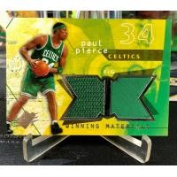 ราคา PAUL PIERCE การ์ดชิ้นส่วนเสื้อ NBA SPx WINNING MATERIALS Boston Celtics (18582465472)
