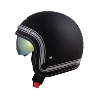 ราคา หมวกกันน็อควินเทจ INDEX ID CR 400 แถมฟรีผ้าบัฟ มีแว่นในตัว รุ่นนี้เล็กควรเพิ่ม 1ไซสจากปกติ มีมอก หมวกกันน็อค คลาสสิค (17529362799)