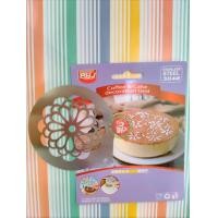 ราคา Bakery Lover แผ่นแต่งลายสแตนเลส กาแฟ โรยโกโก้ โรยไอซิ่ง สแตนเลส อุปกรณ์ เบเกอรี่ ควรมีติดครัว (7824331567)