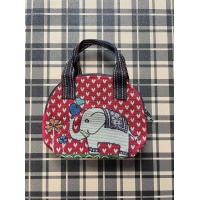 ราคา DITAI Fashion shop กระเป๋ารูปช้างรูปนกฮูกรูปผีเสื้อรูปแมวกระเป๋าคล้องแขน ใส่เครื่องสำอางโทรศัพท์มือถือใส่ของจุกจิกมีซับในมีสองหูหิ้ว (19678234622)