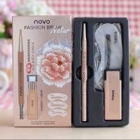 ราคา ดินสอเขียนคิ้ว NOVO FASHION BROW NATUR แถมที่วาดคิ้วและใส้ดินสอ 1 แท่ง (7217156537)