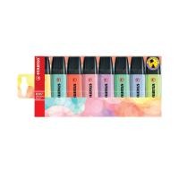 ราคา STABILO สตาบิโล Boss Original Pastel ปากกาเน้นข้อความ สีพาสเทล 8 สีสีละ 1 ด้าม (2321750335)