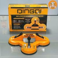 ราคา ถ้วยดูดกระจก ตัวดูดกระจก ที่ดูดกระจก ตัวดูดกระเบื้อง 3 ขา DINGQI รุ่น ART9080103 (21026122456)