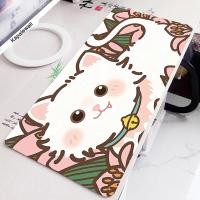 ราคา Kawayi Cute Cat แผ่นรองเมาส์ขนาดใหญ่ แผ่นรองเมาส์คอมพิวเตอร์ยางธรรมชาติ แผ่นรองเมาส์เกมมิ่ง แผ่นรองโต๊ะข้างล็อค (20563688818)